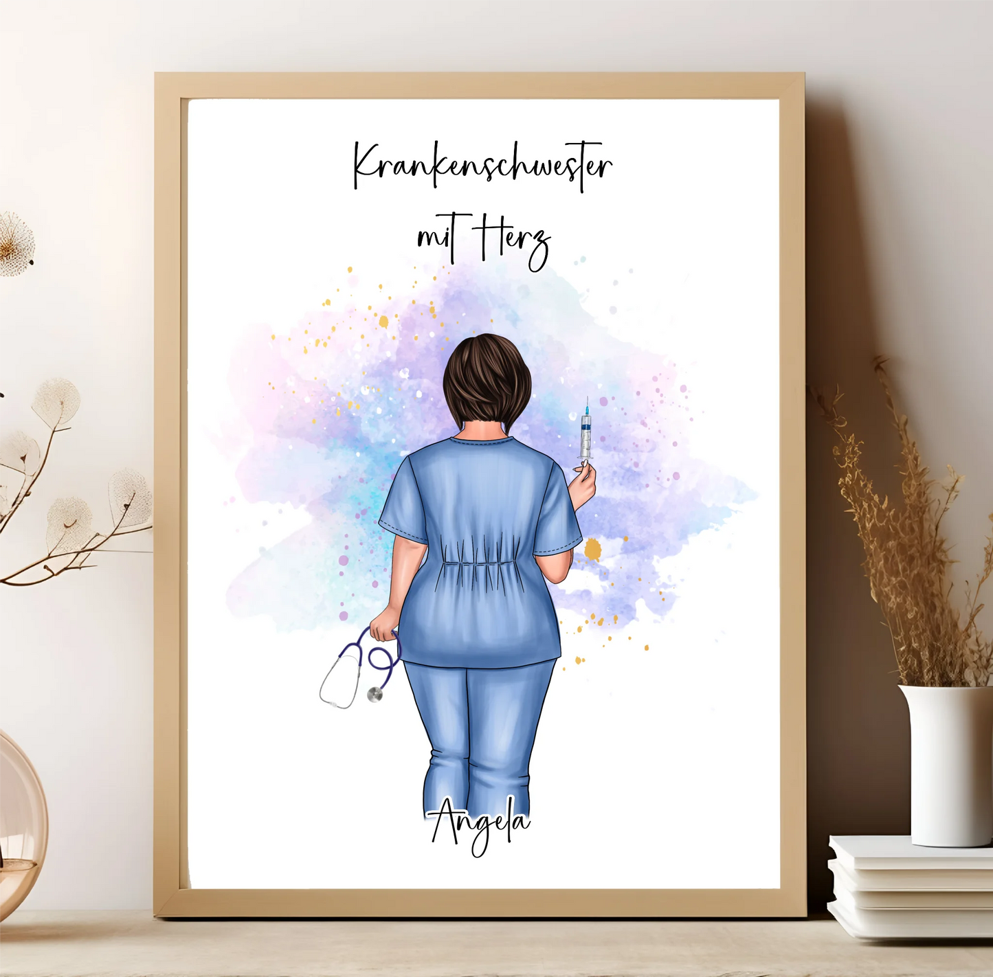 Curvy Krankenschwester Poster