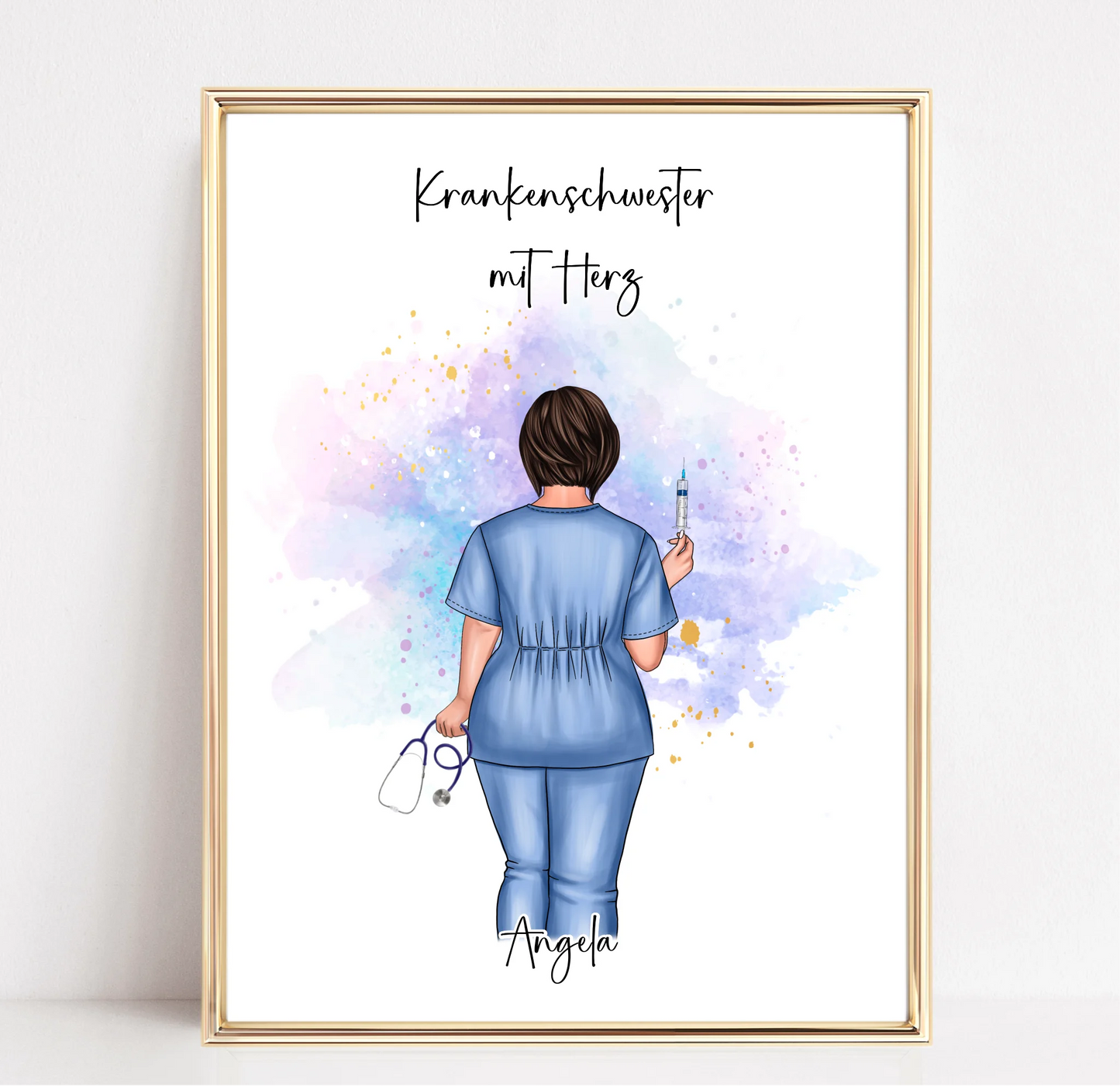 Curvy Krankenschwester Poster