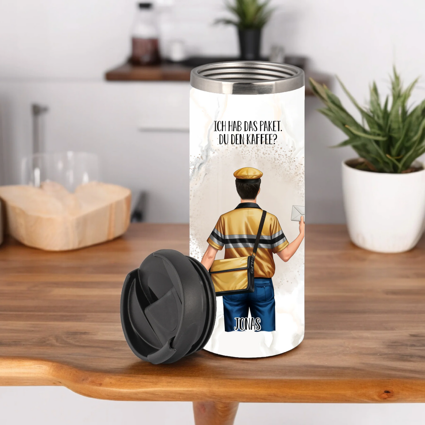 Paketbote (Mann/Frau) Tasse