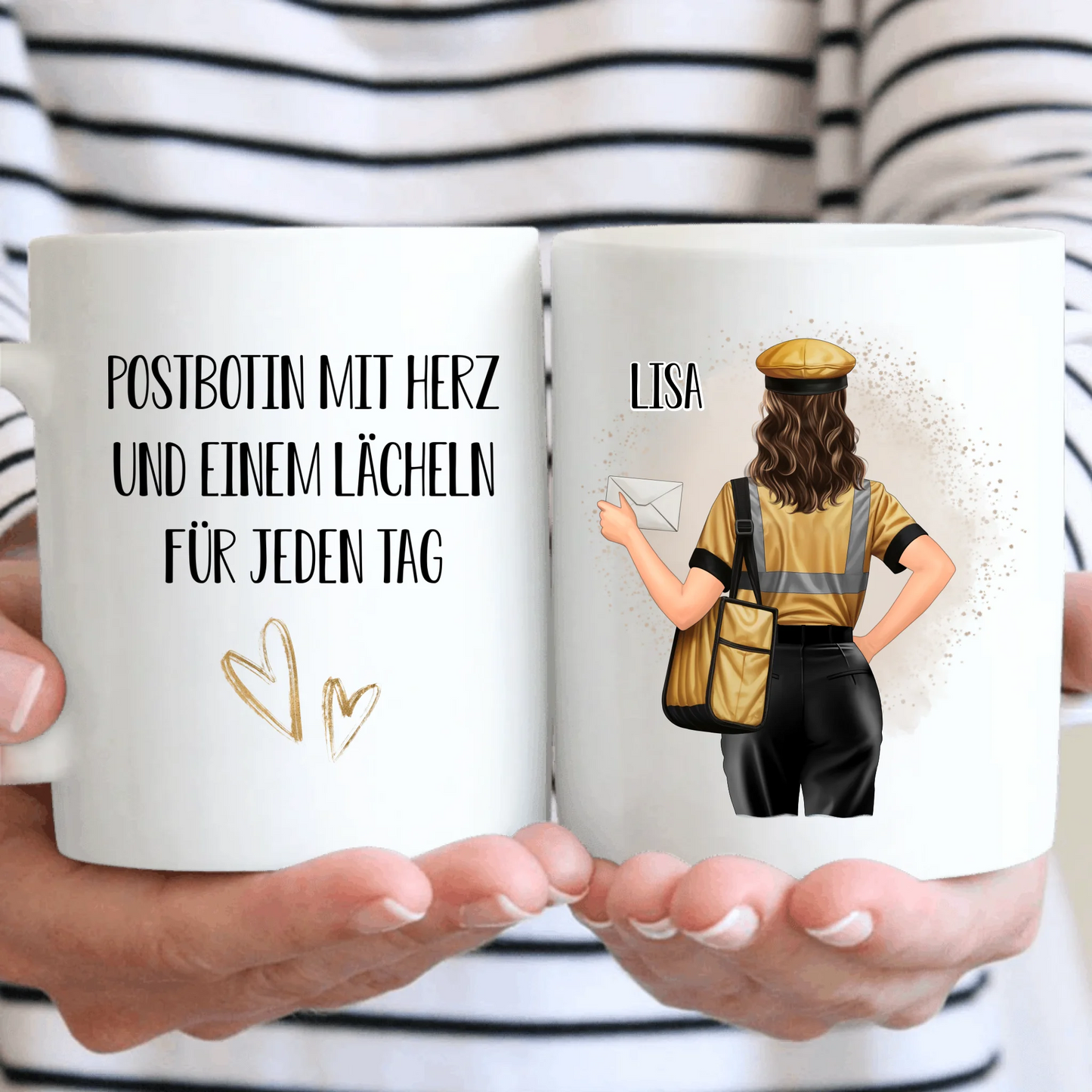 Postbote (Frau/Mann) Tasse