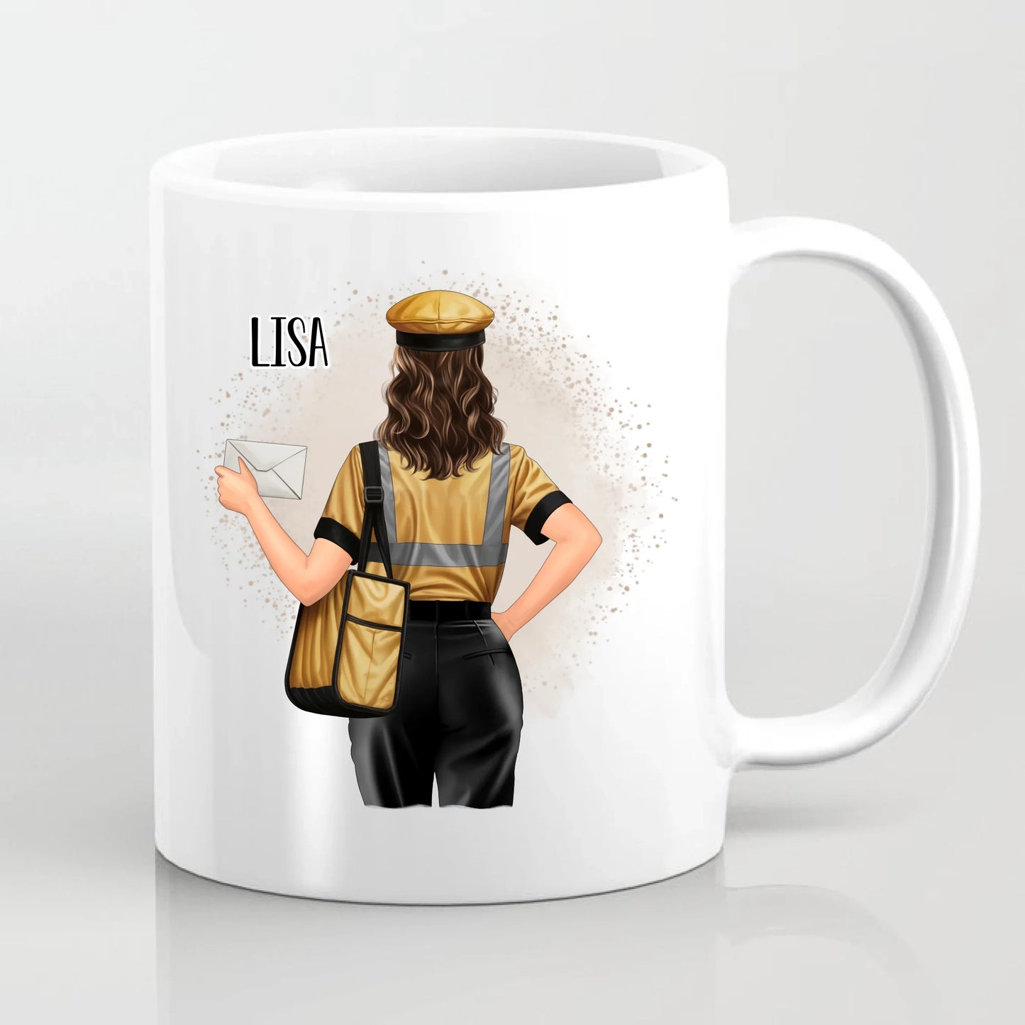 Postbote (Frau/Mann) Tasse