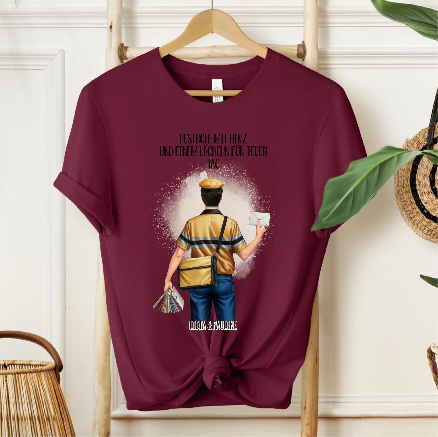 Postbote/Paketbote (Frau/Mann) T-Shirt