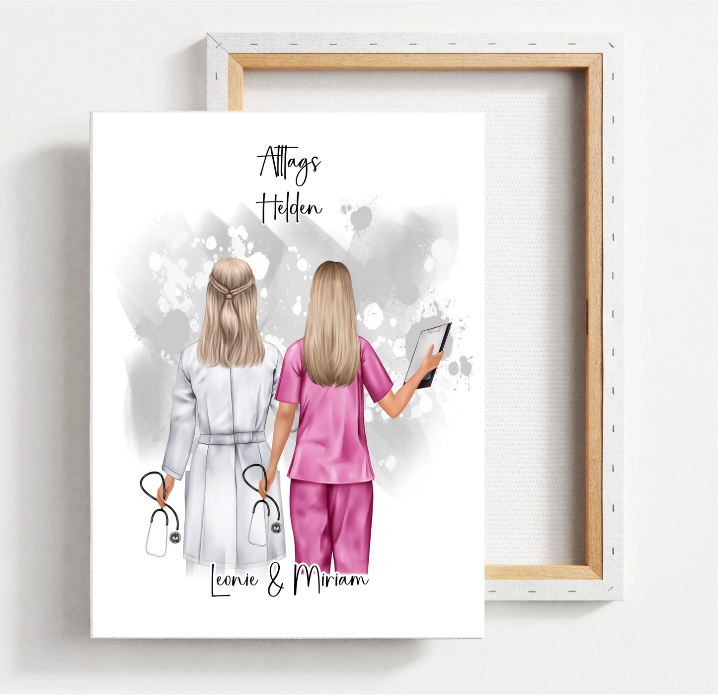 Arzt/Ärztin & Krankenschwester Poster