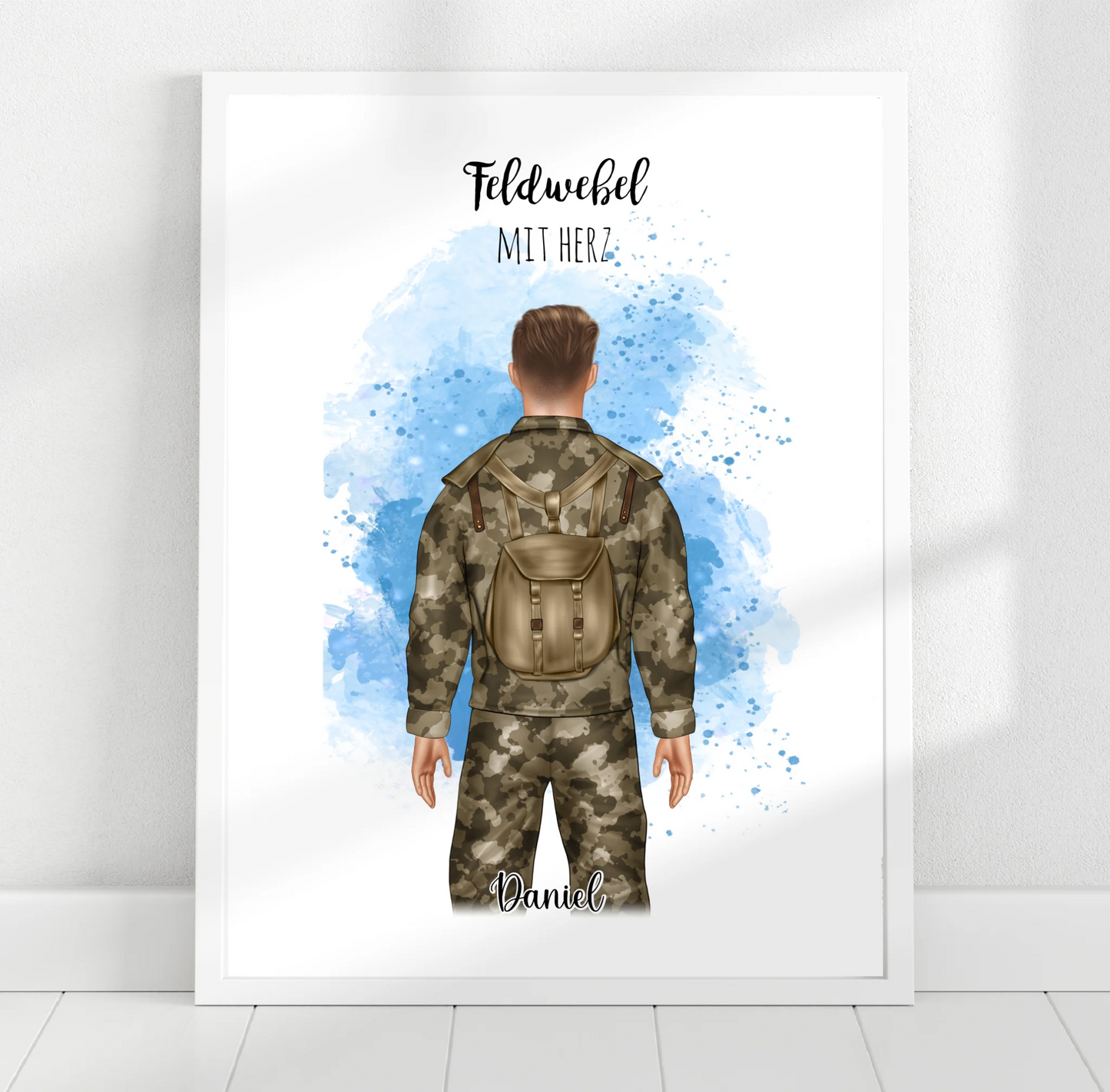 1-2 Personen Bundeswehr, Soldat,...Poster (Mann & Frau)