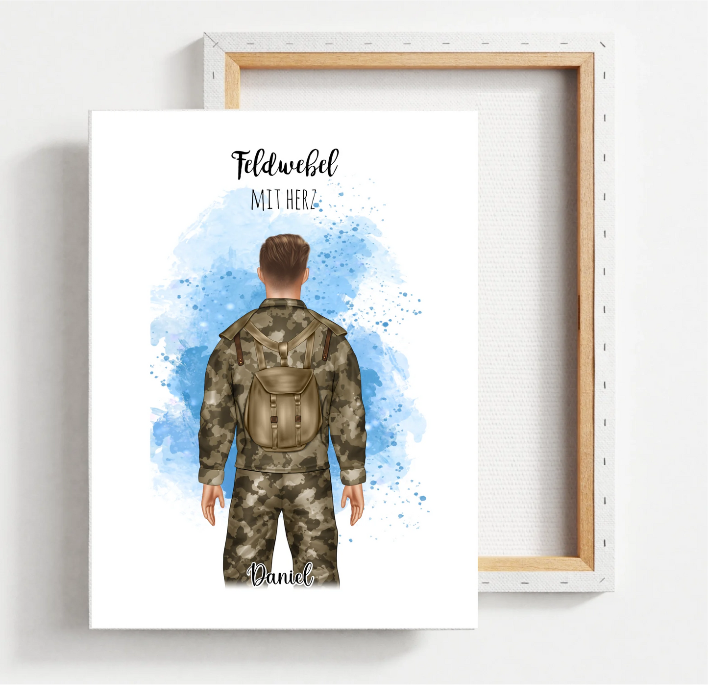 1-2 Personen Bundeswehr, Soldat,...Poster (Mann & Frau)