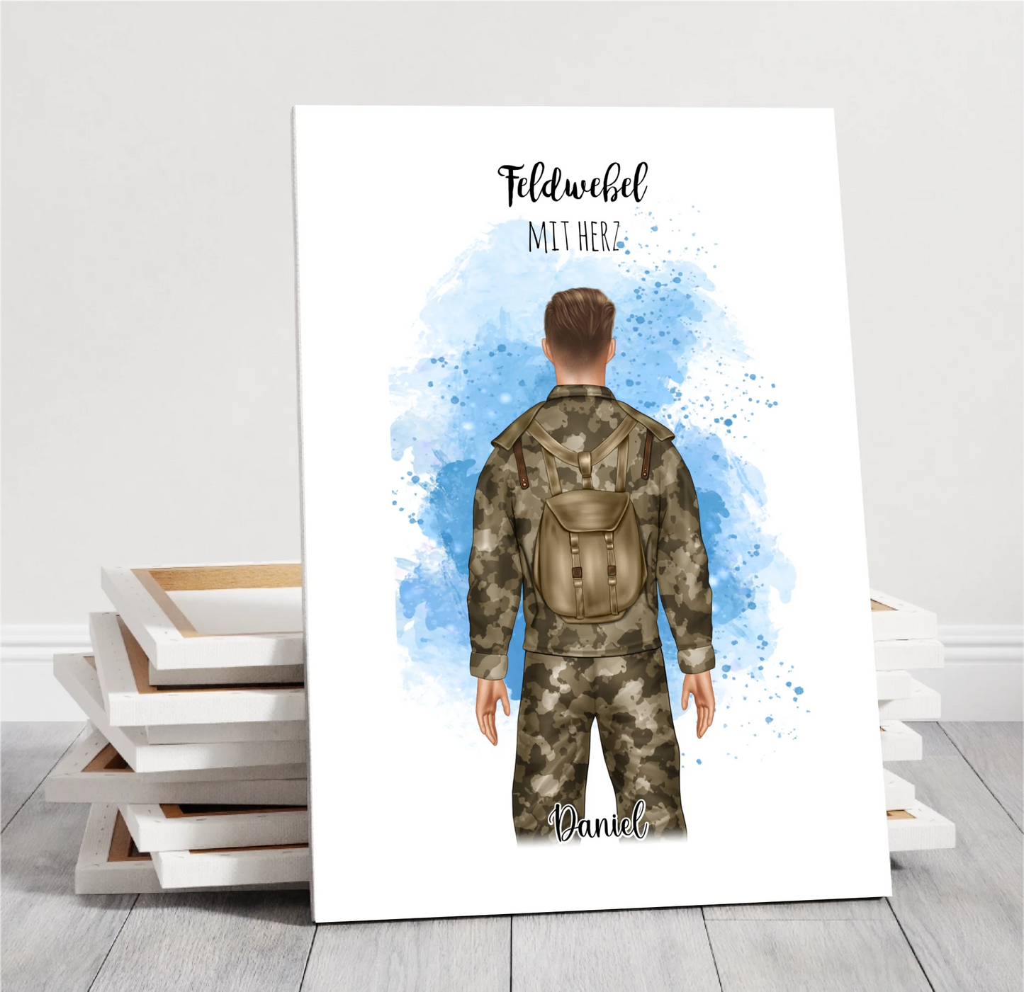 1-2 Personen Bundeswehr, Soldat,...Poster (Mann & Frau)