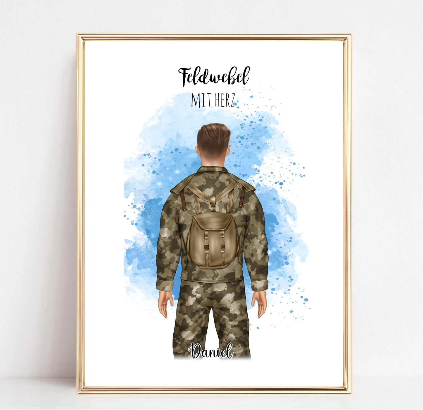 1-2 Personen Bundeswehr, Soldat,...Poster (Mann & Frau)