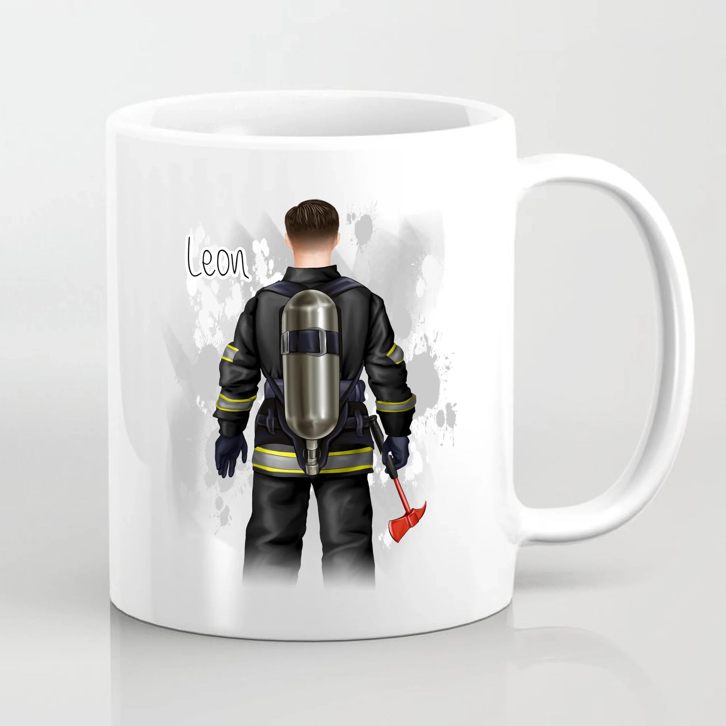 1-2 Personen Feuerwehr, Müllmann,...Tasse / Thermobecher