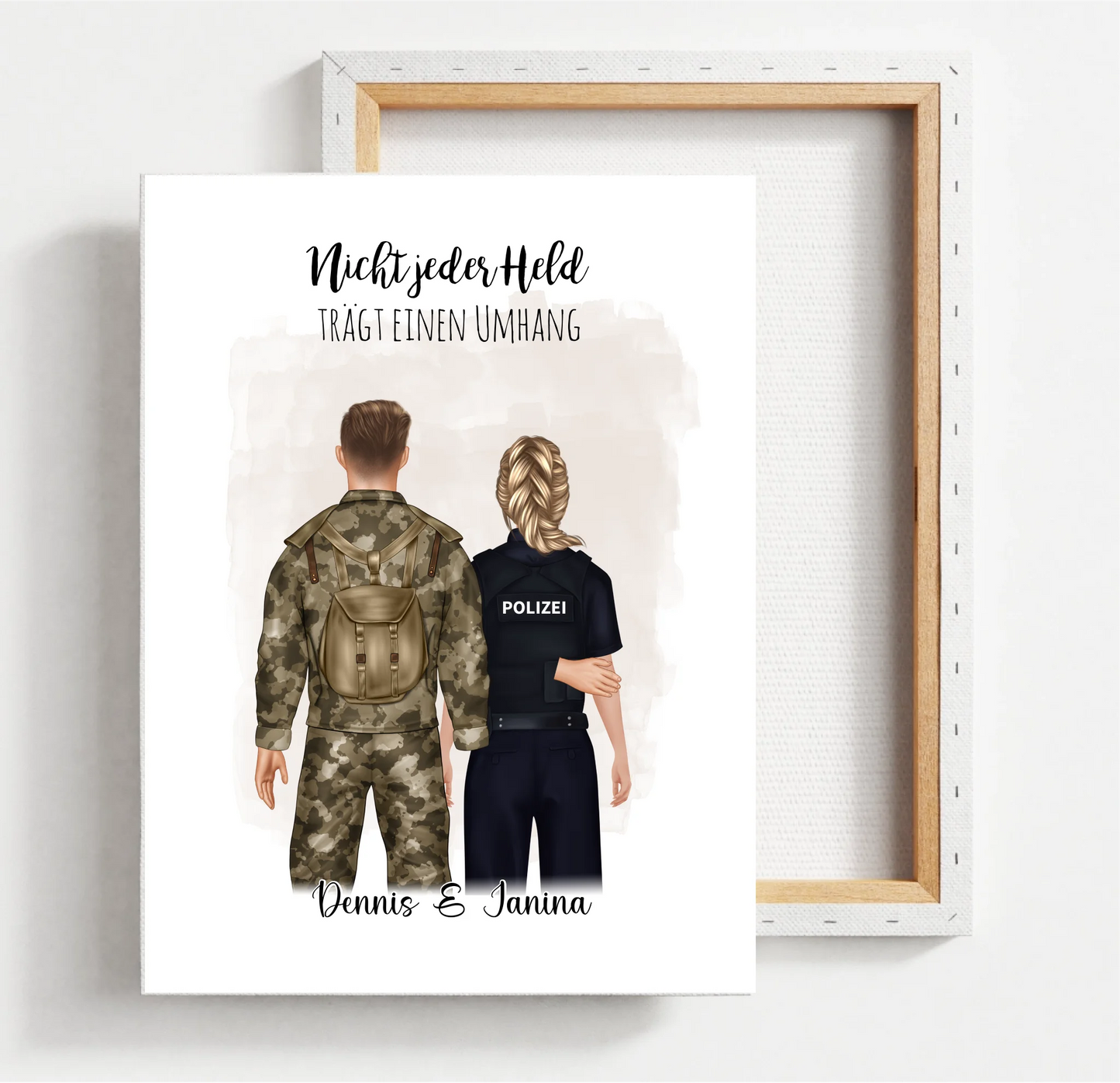 Soldat & Polizei Poster
