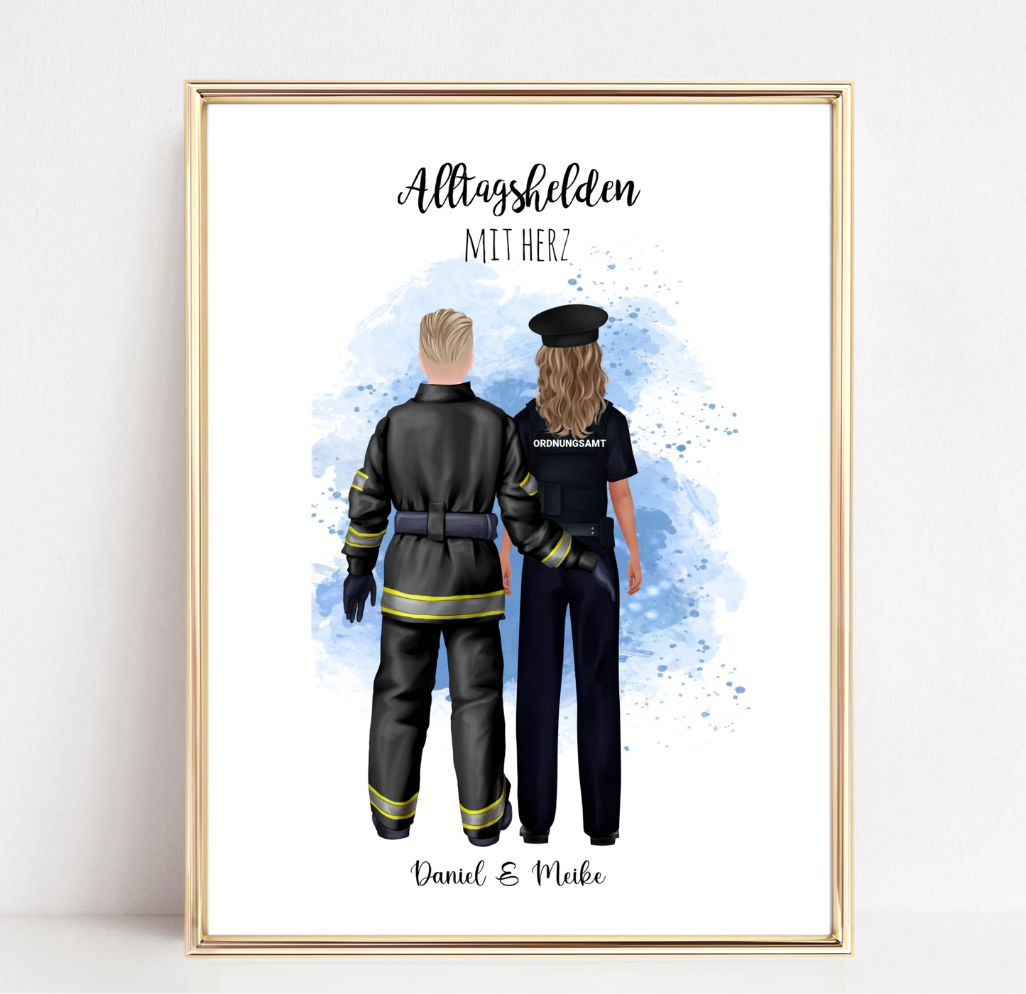 Feuerwehr & Polizei,Justiz,Ordnungsamt,...Poster
