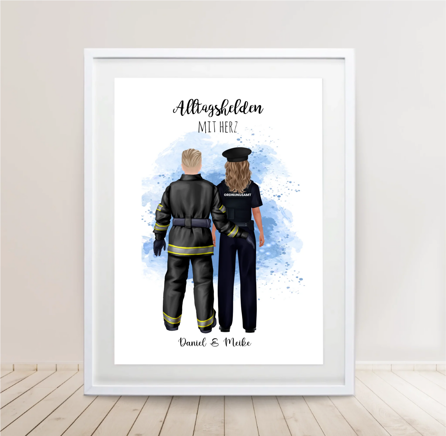 Feuerwehr & Polizei,Justiz,Ordnungsamt,...Poster