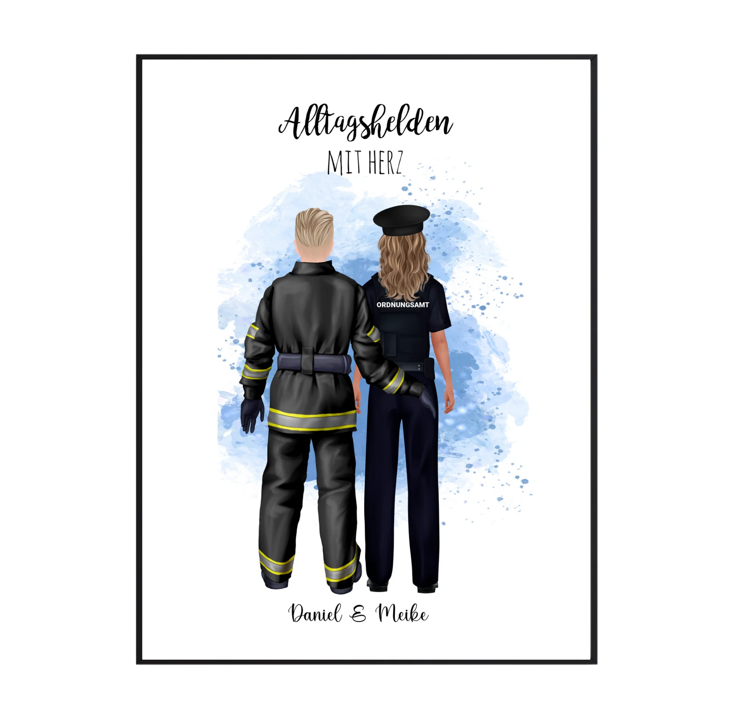 Feuerwehr & Polizei,Justiz,Ordnungsamt,...Poster