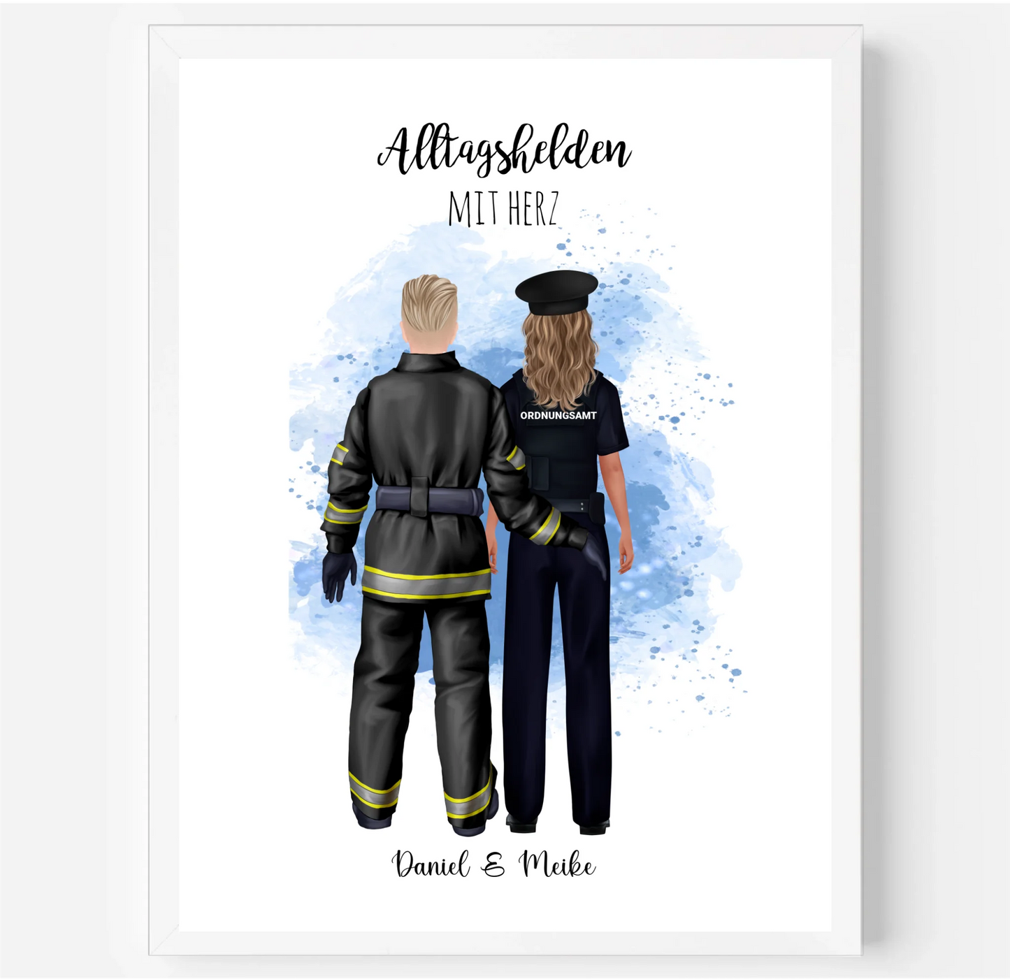 Feuerwehr & Polizei,Justiz,Ordnungsamt,...Poster