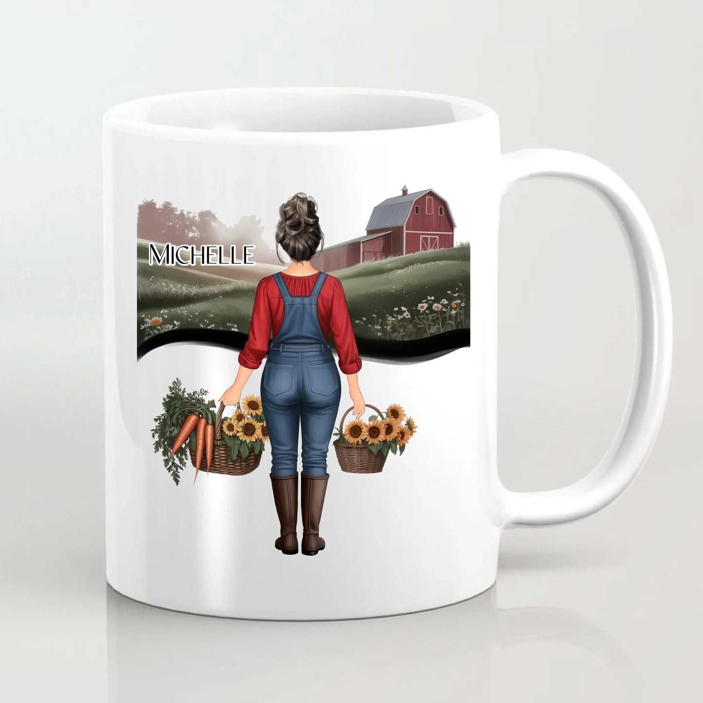 1-2 Landwirte (Frau & Mann) Tasse