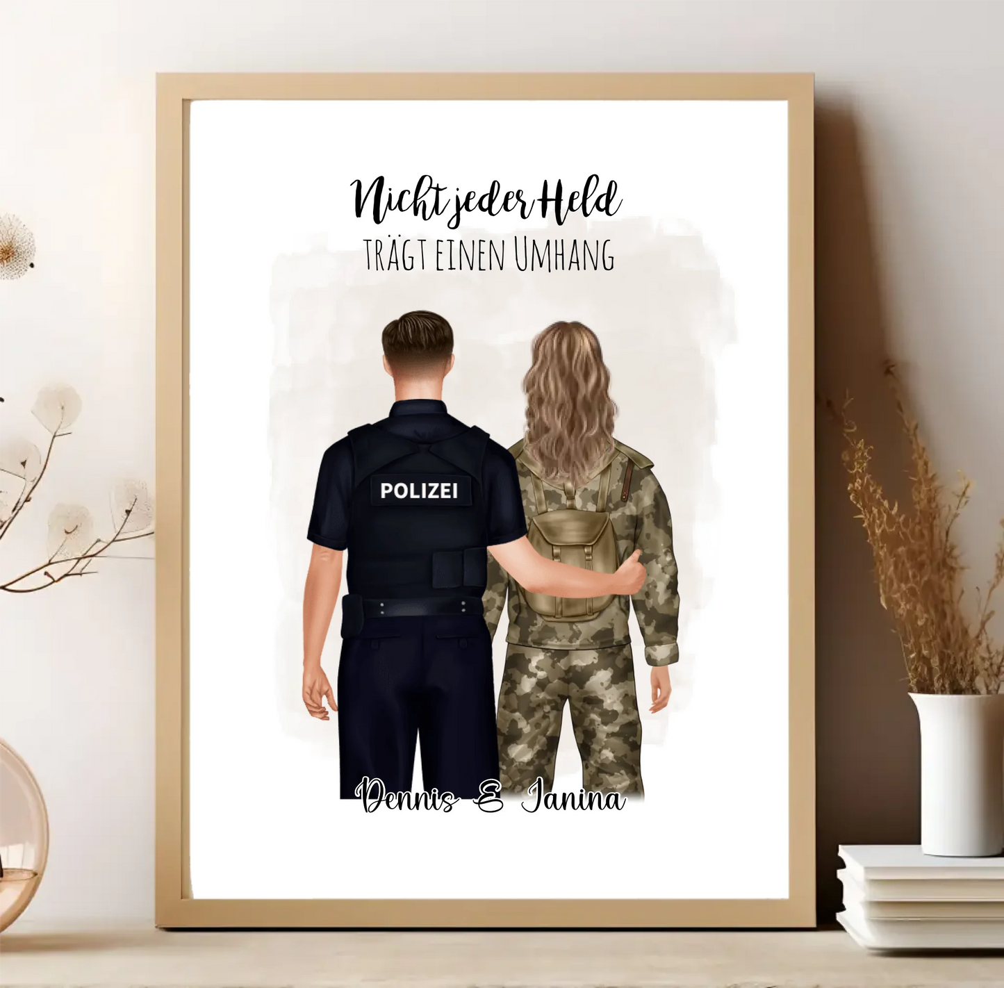 Polizist & Soldat/in Poster