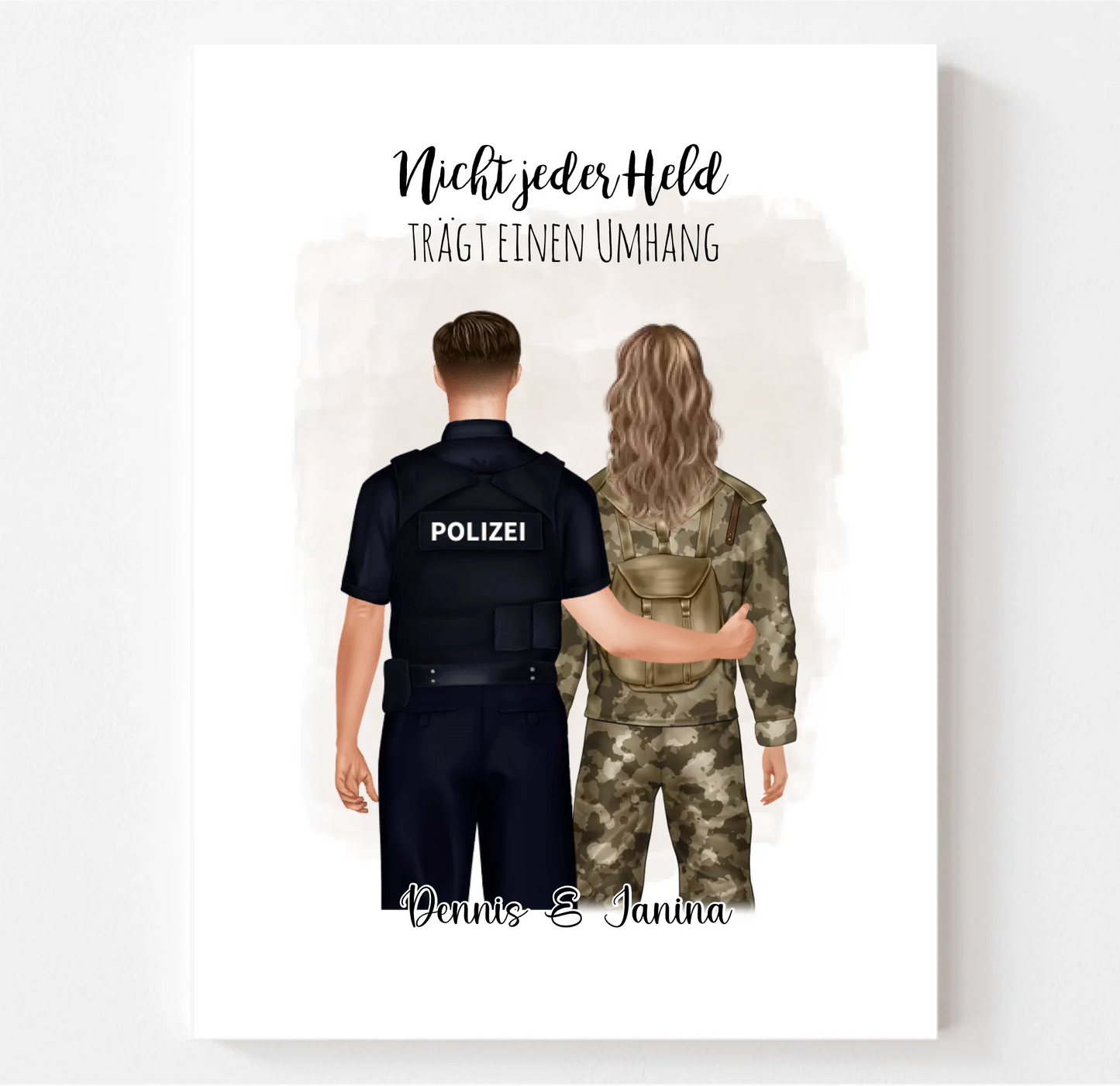 Polizist & Soldat/in Poster