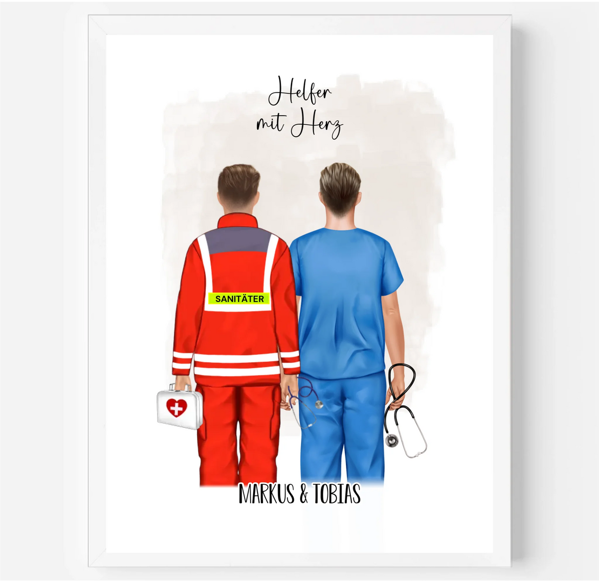 Sanitäter & Krankenpfleger Poster