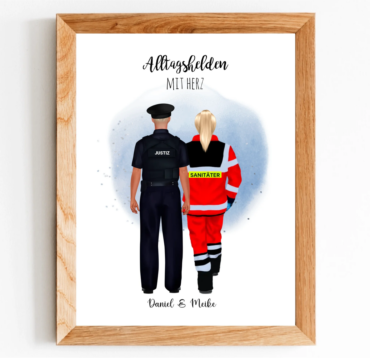 Polizei & Sanitäter Poster