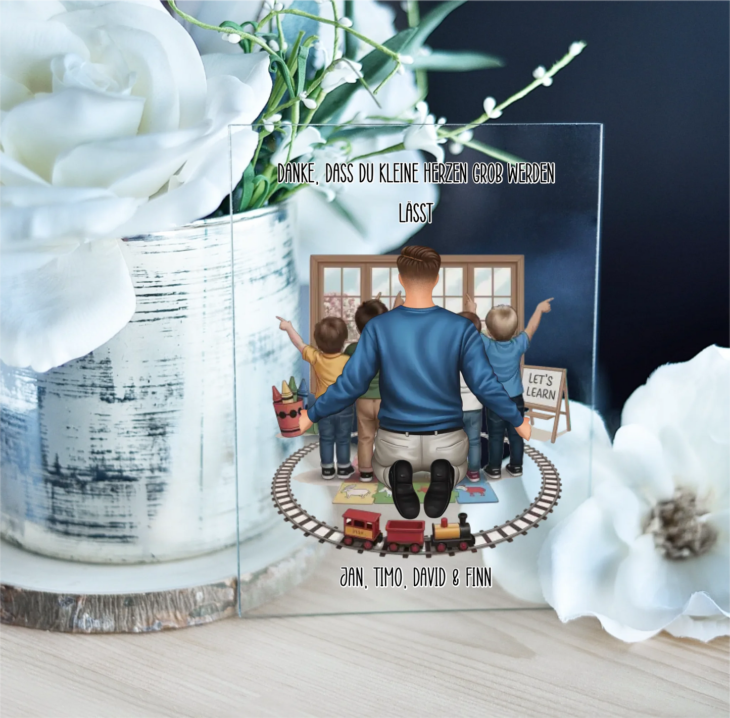 Erzieher/in Acrylschild