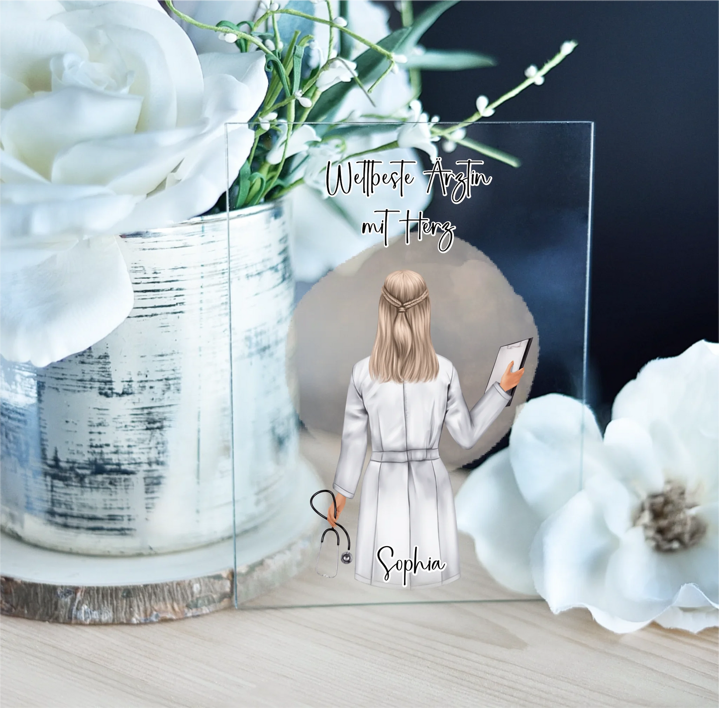 Ärztin/Arzt Acrylschild