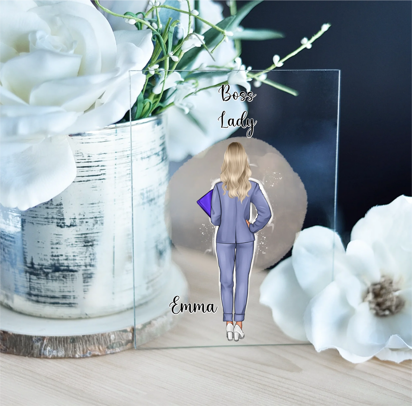 1-4 Boss Ladys Acrylschild