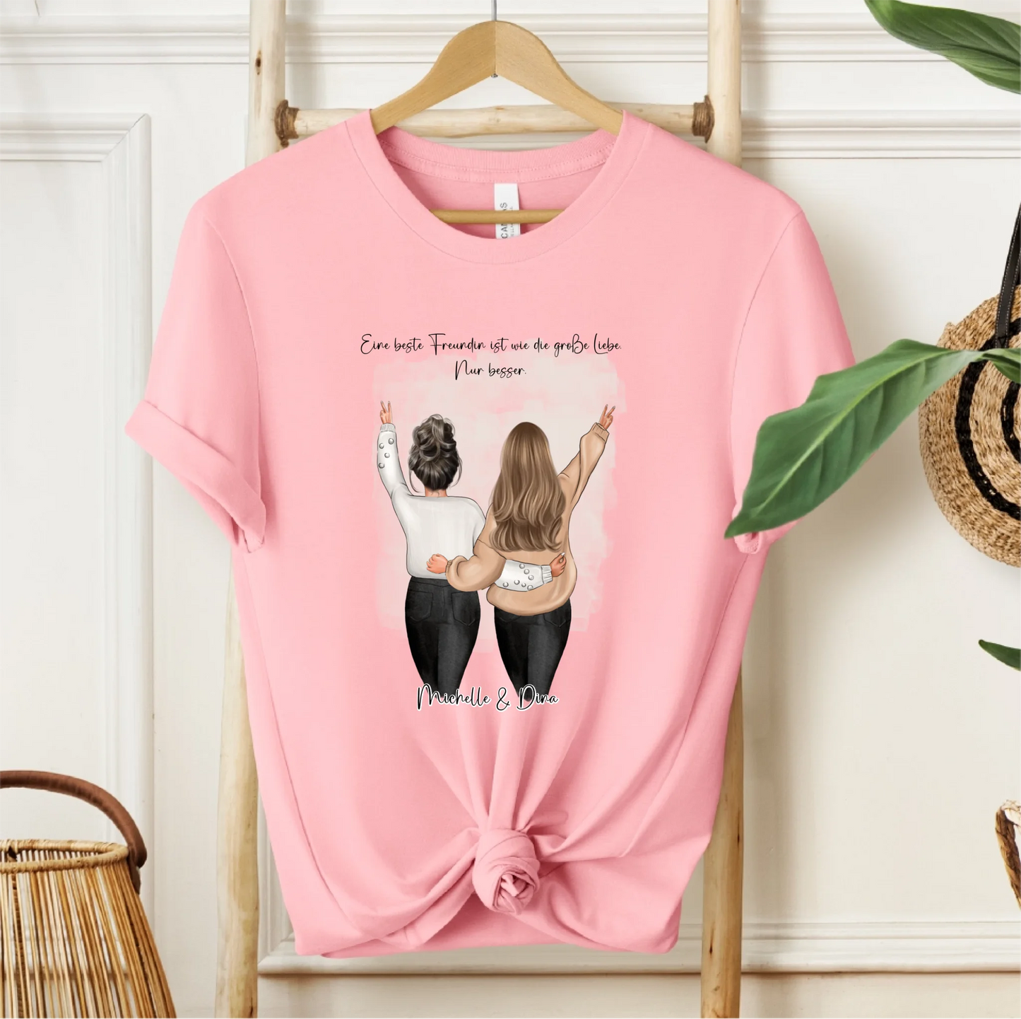 Personalisiertes Bff T-Shirt