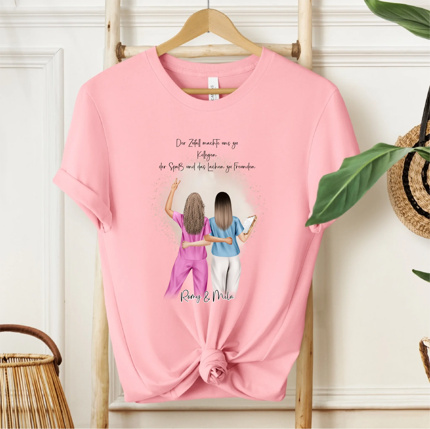 Personalisierte Krankenschwestern T-Shirt