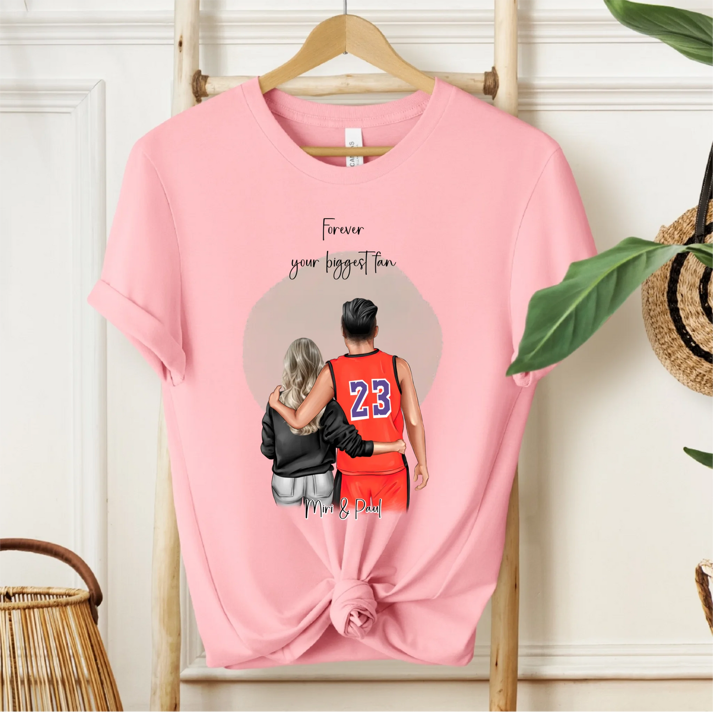 Basketball Paar T-Shirt