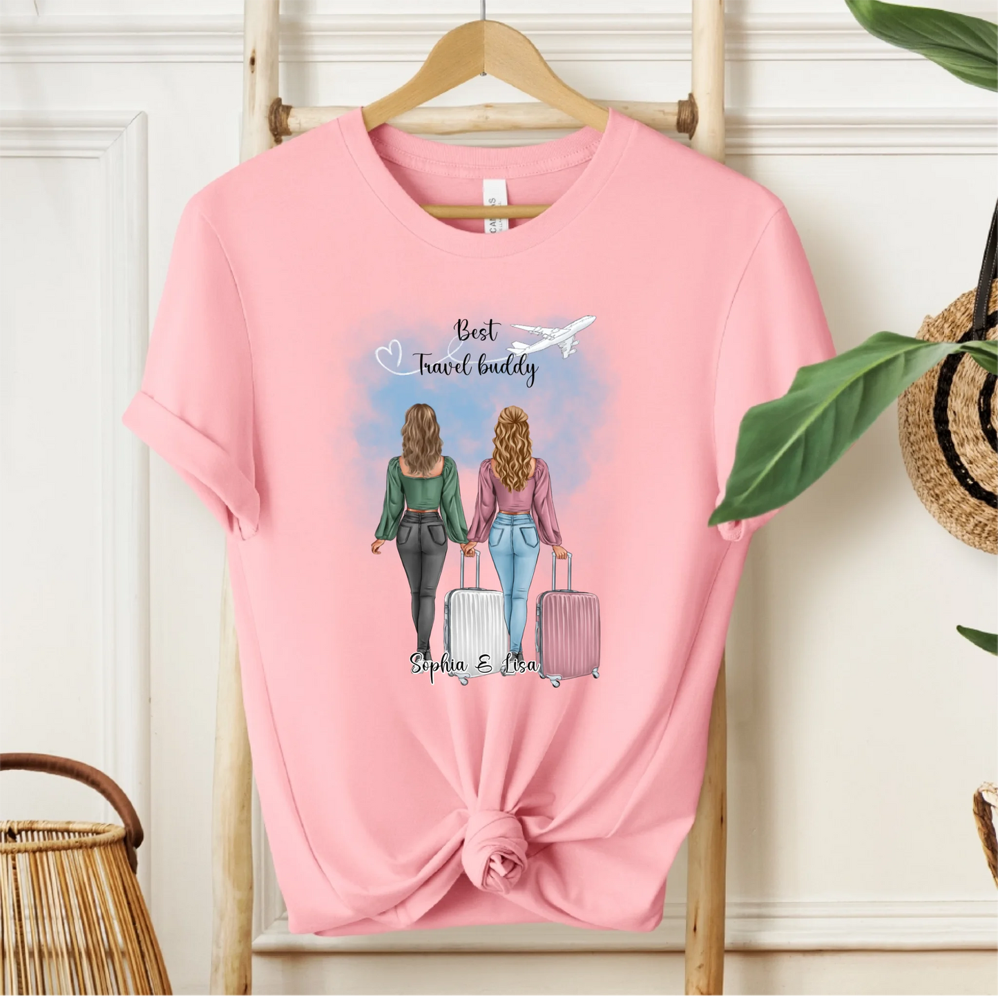 Reise Freundin T-Shirt (1-2 Personen)