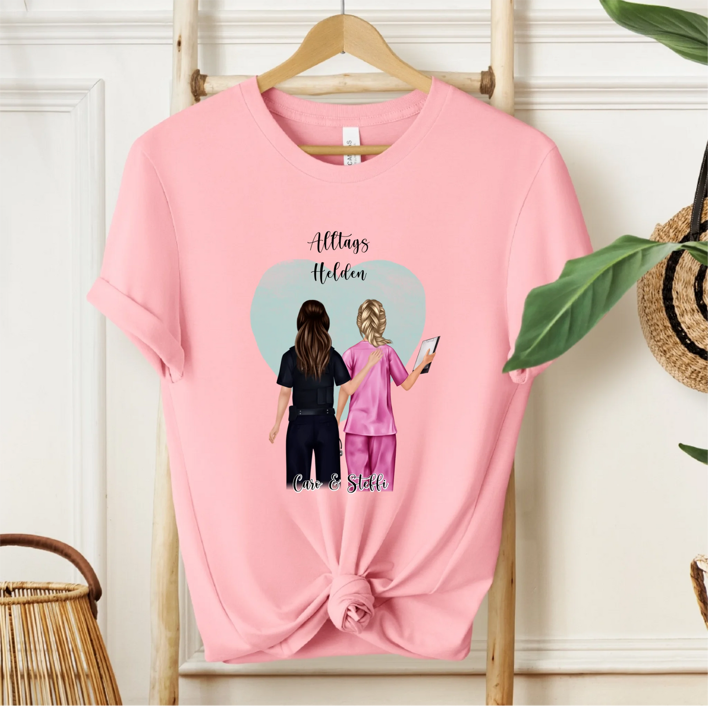Polizei & Krankenschwester T-Shirt