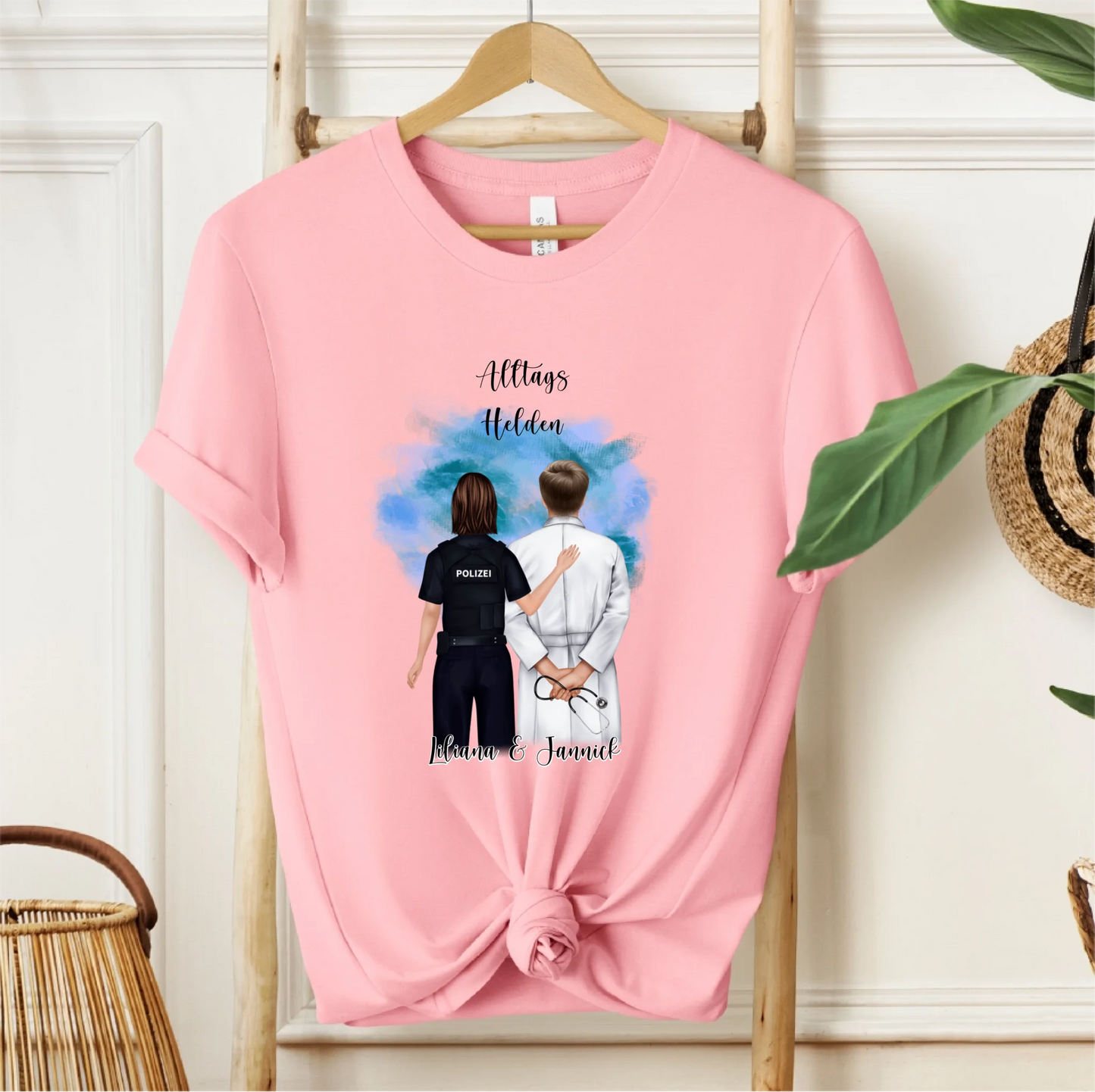 Polizei & Arzt Personalisiertes T-Shirt