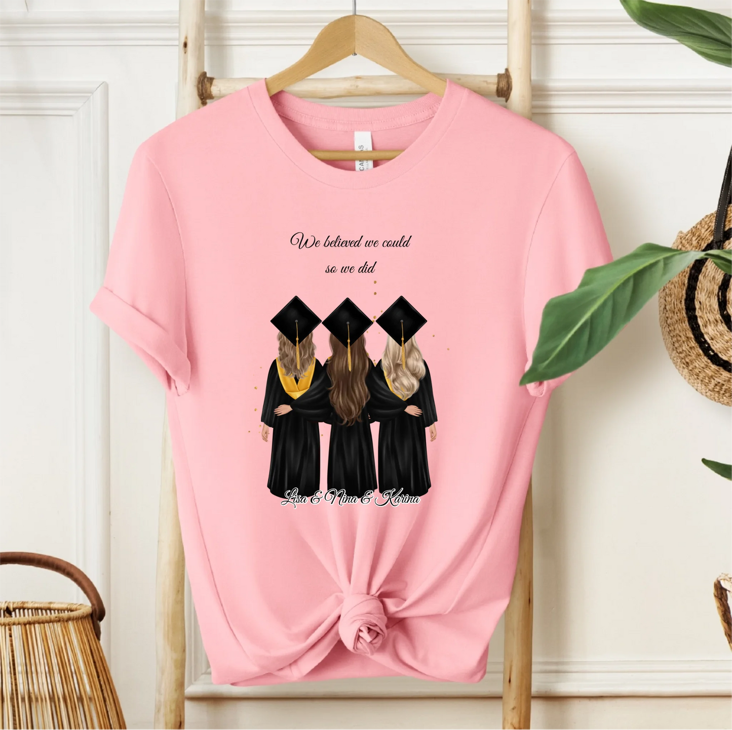 2-4 Freundinnen Abschluss T-Shirt