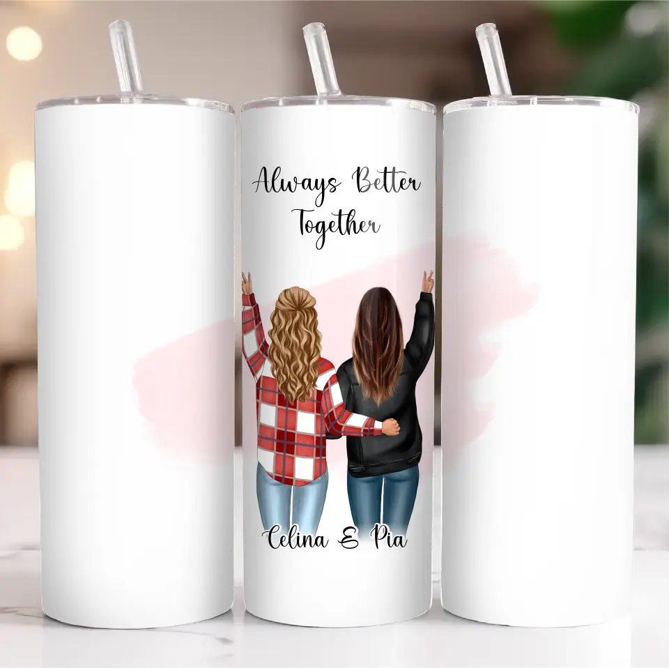 Freundin Tasse / Thermobecher