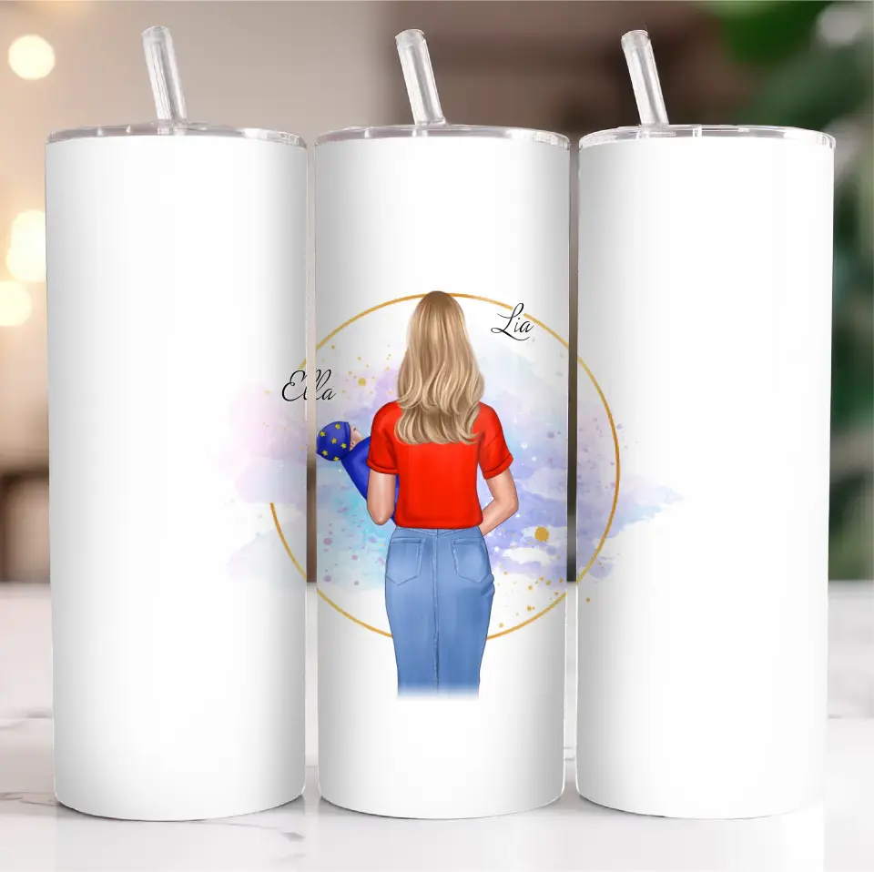 Mama/Tante/... & Baby Tasse / Thermobecher