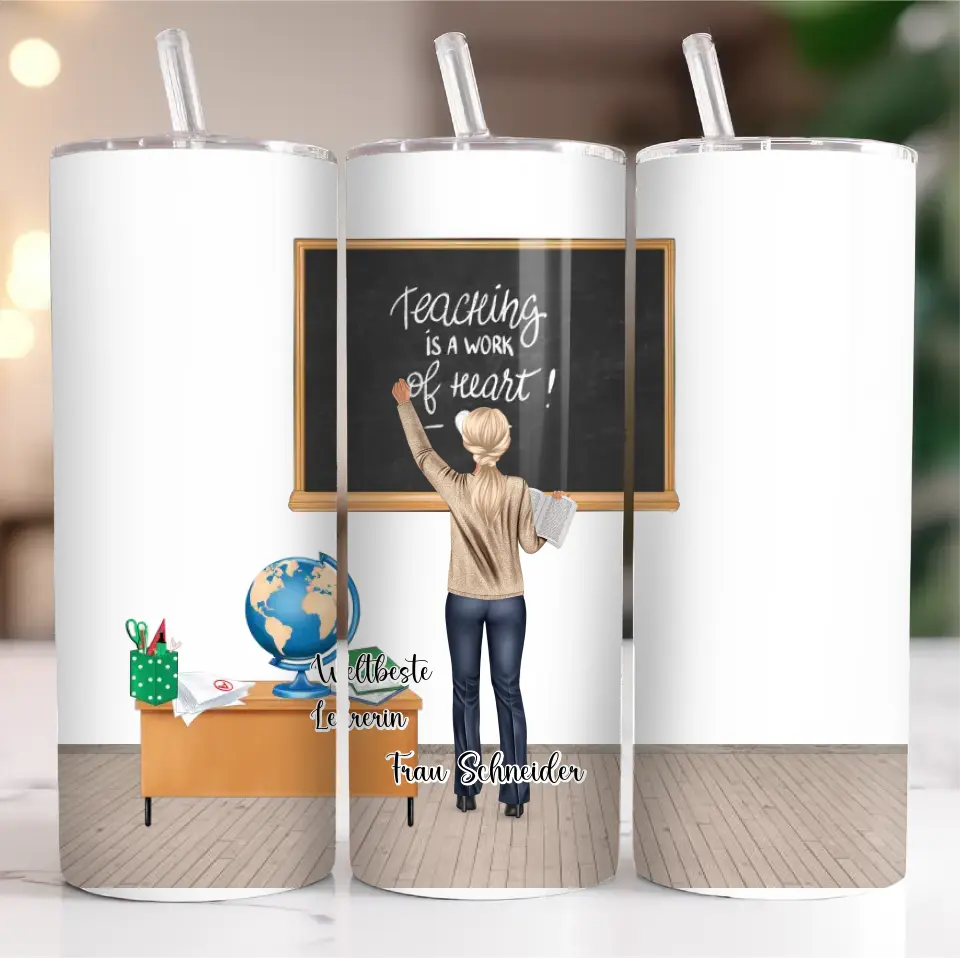 Lehrerin Tasse / Thermobecher