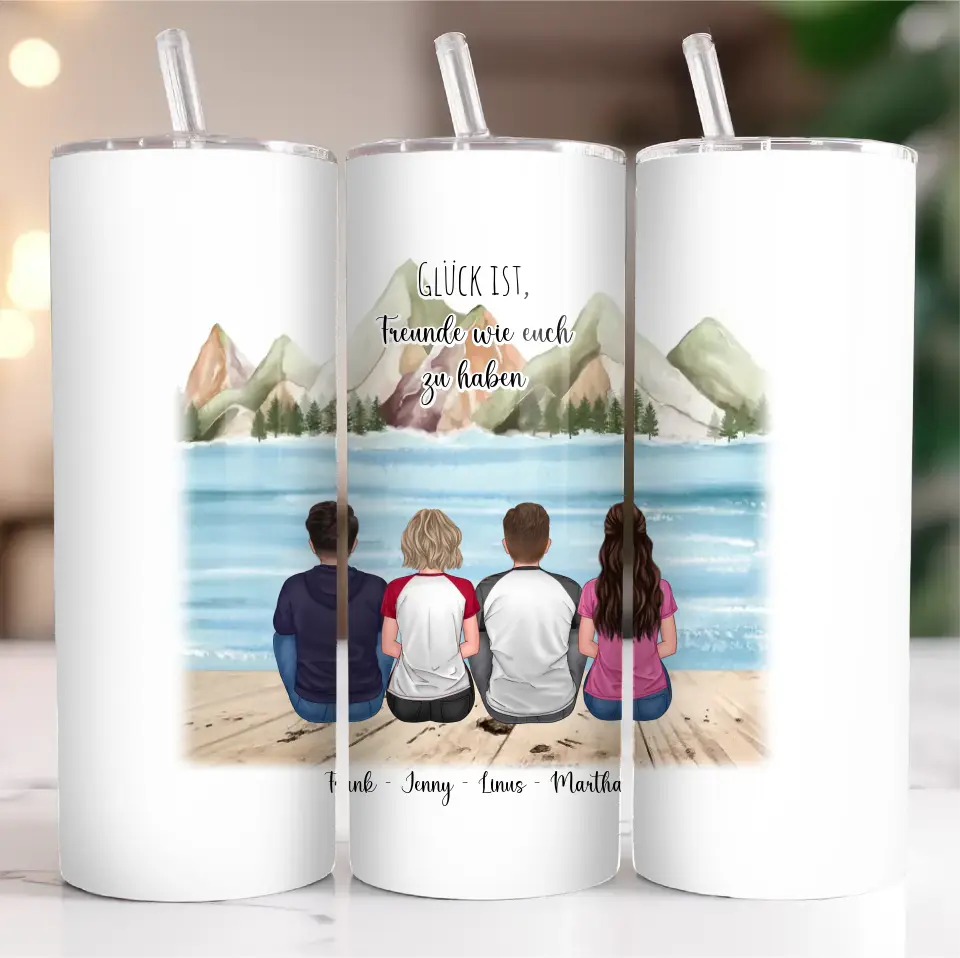 3-4 Freunde Tasse / Thermobecher