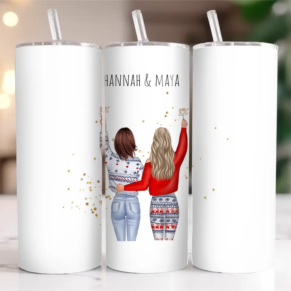 Beste Freundin Tasse / Thermobecher