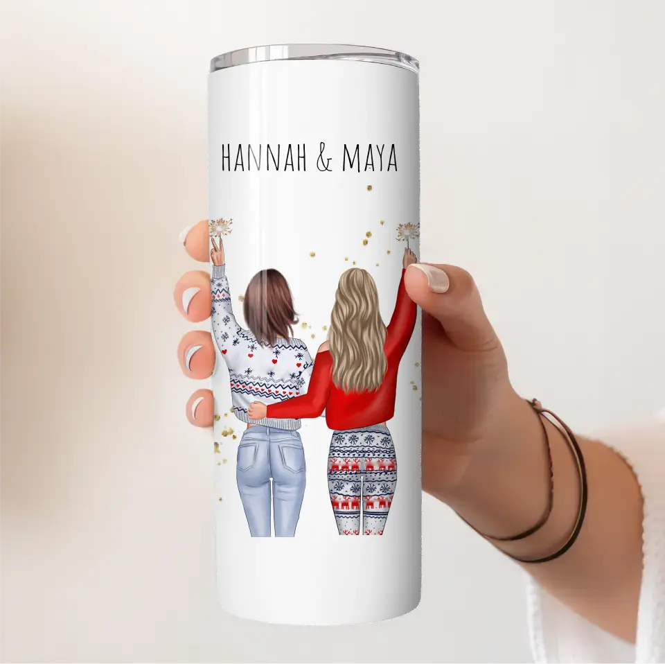 Beste Freundin Tasse / Thermobecher