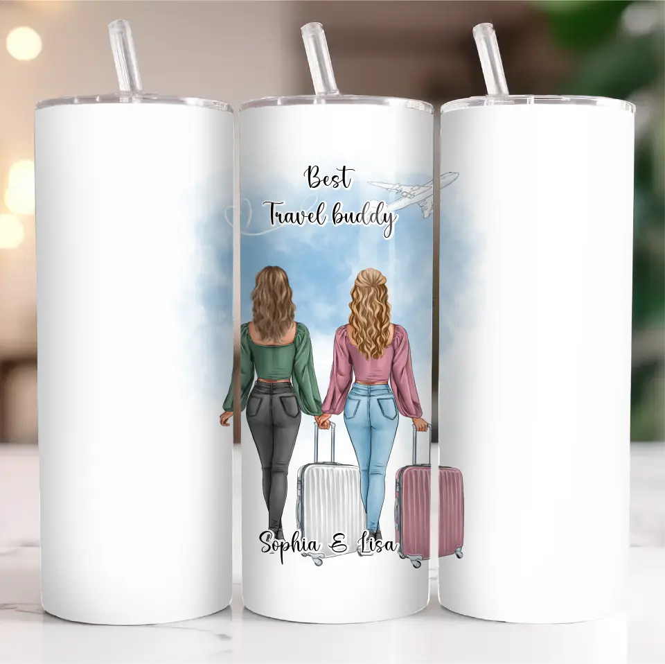 Reise Liebe: 1-2 Personen Tasse / Thermobecher