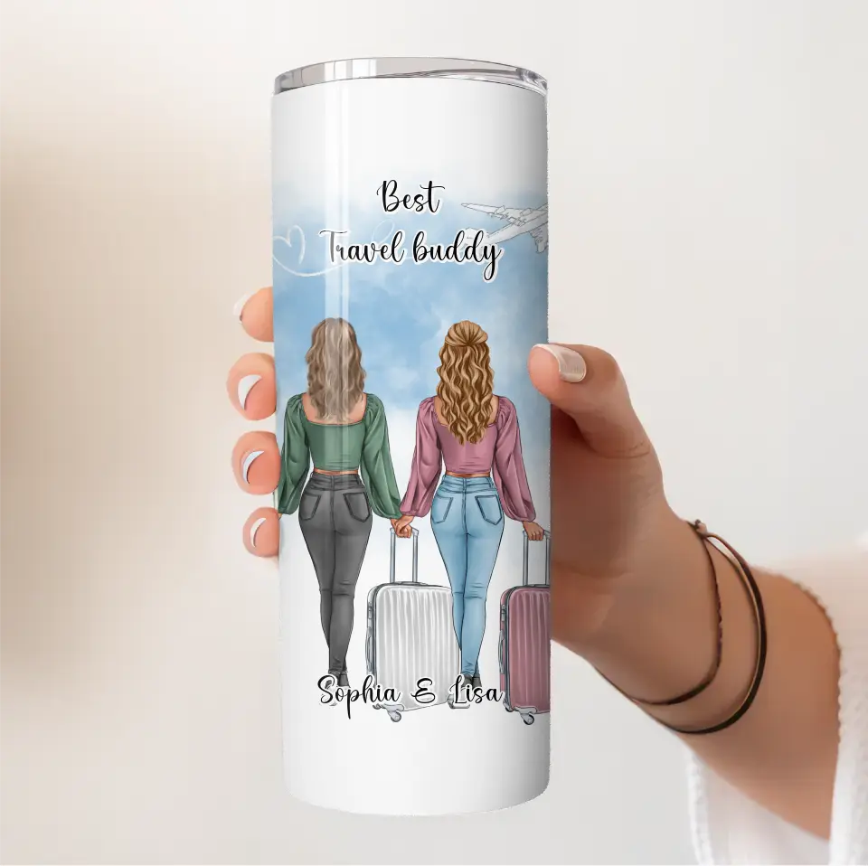 Reise Liebe: 1-2 Personen Tasse / Thermobecher