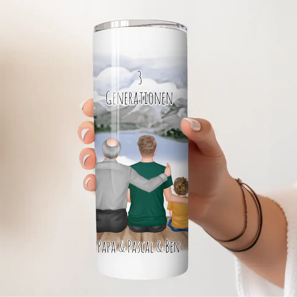 Vater, Sohn & Enkel Tasse / Thermobecher