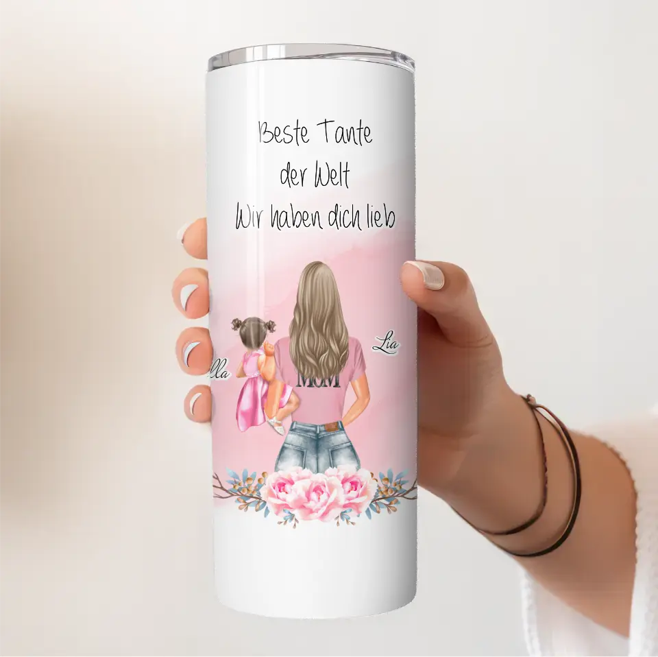 Mama mit Baby Tasse / Thermobecher