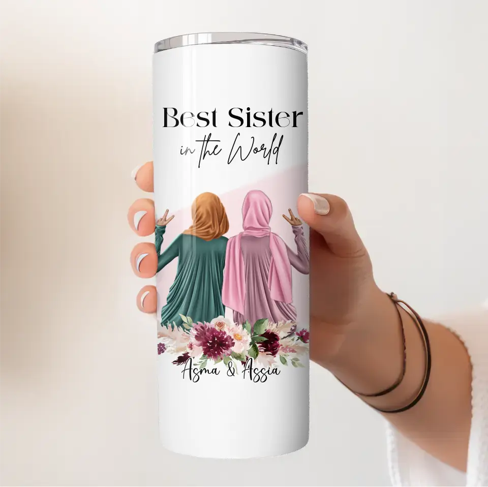 Hijab/Haare 2-4 Freundinnen Tasse / Thermobecher