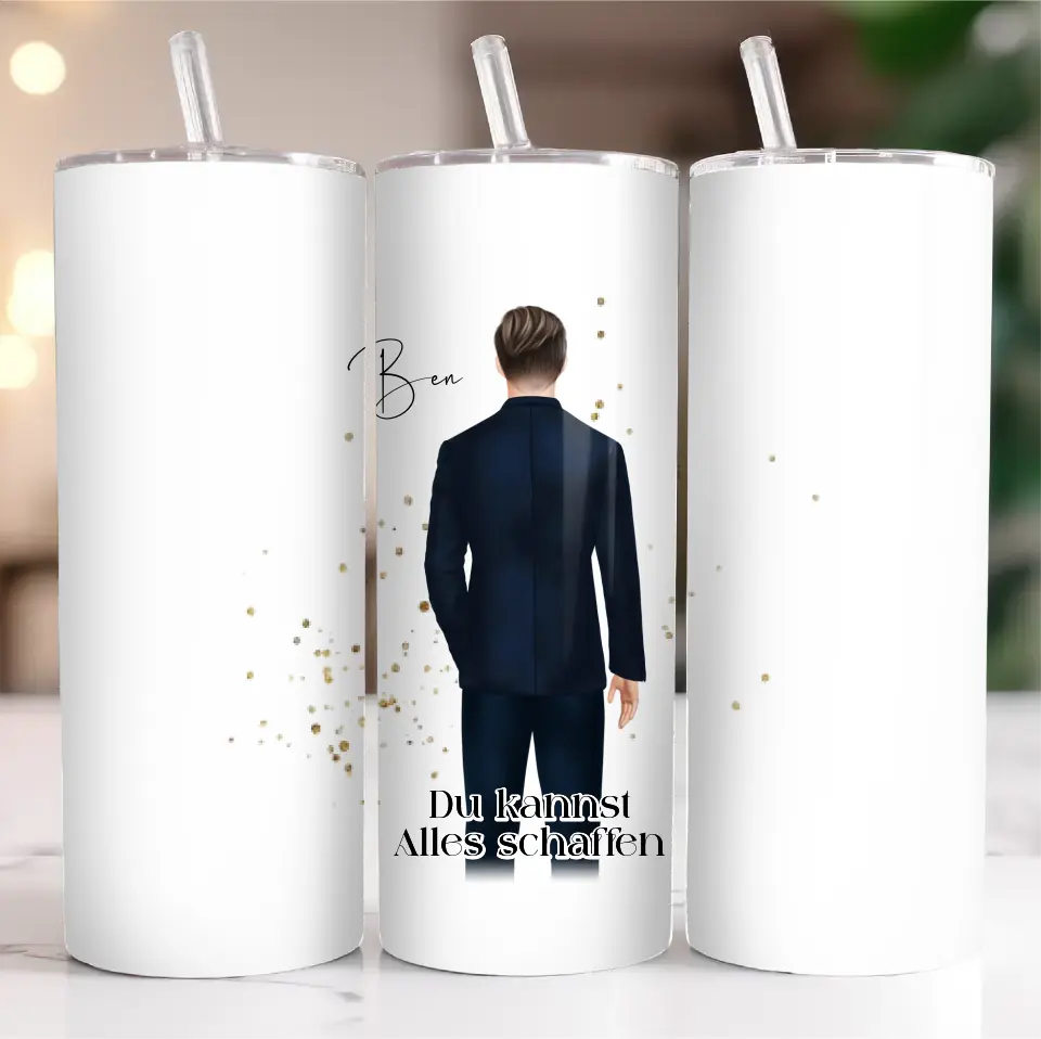 Mann mit Anzug Tasse / Thermobecher