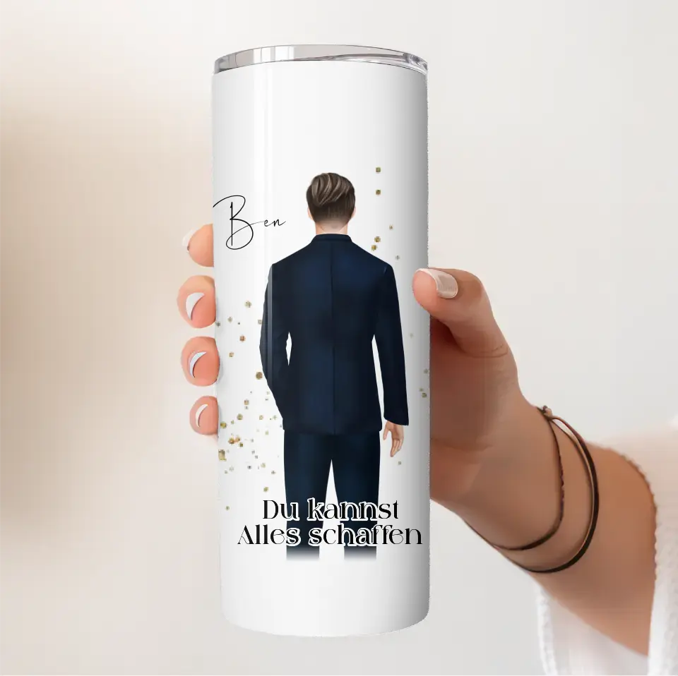 Mann mit Anzug Tasse / Thermobecher