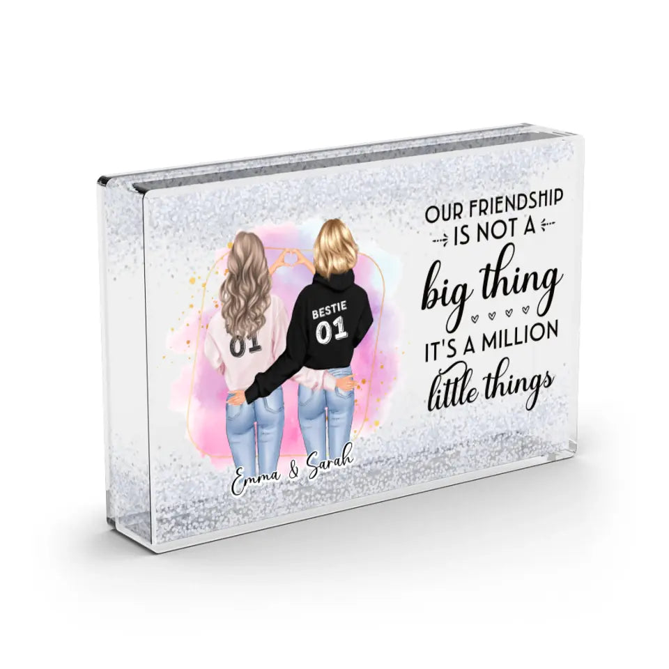 2-3 Beste Freundinnen - Schneekugel Schnee