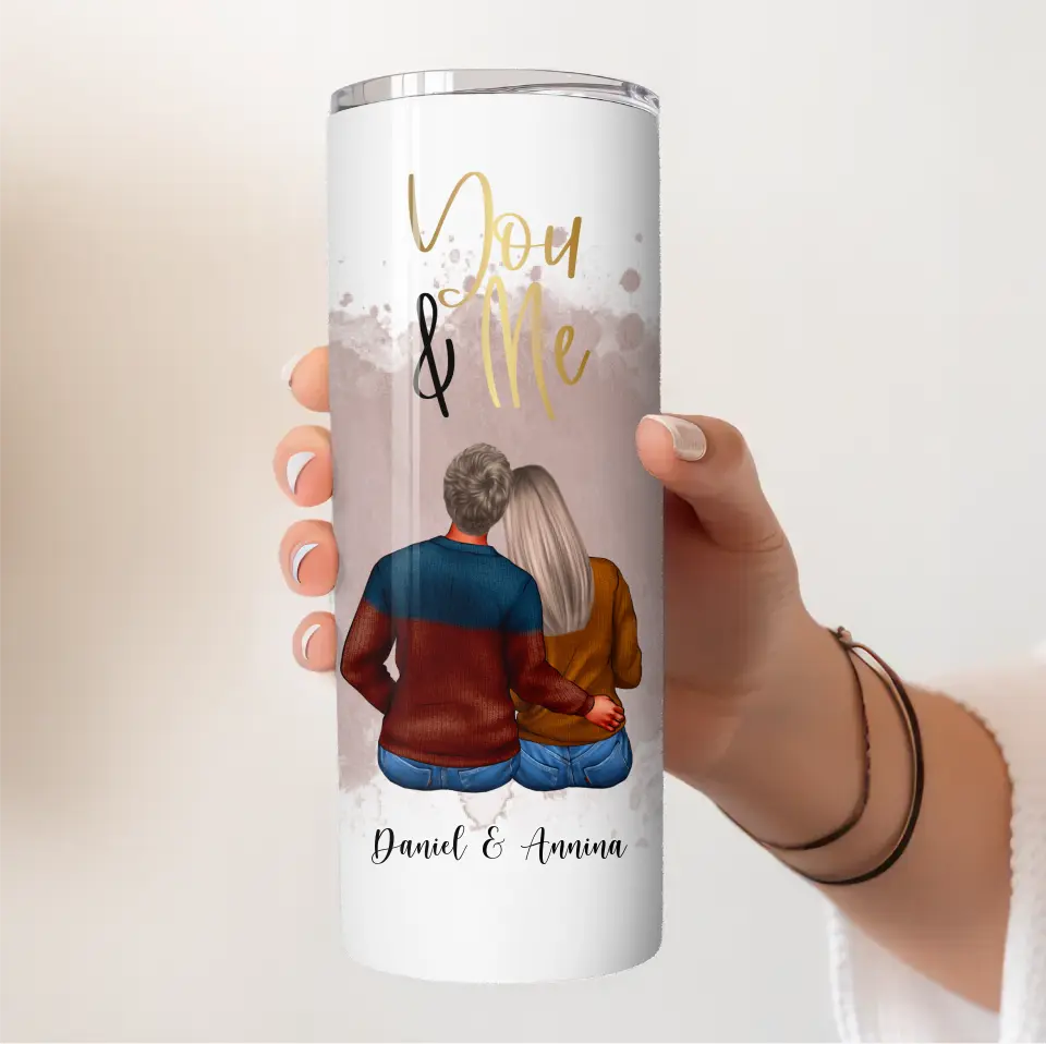 Pärchen Tasse / Thermobecher