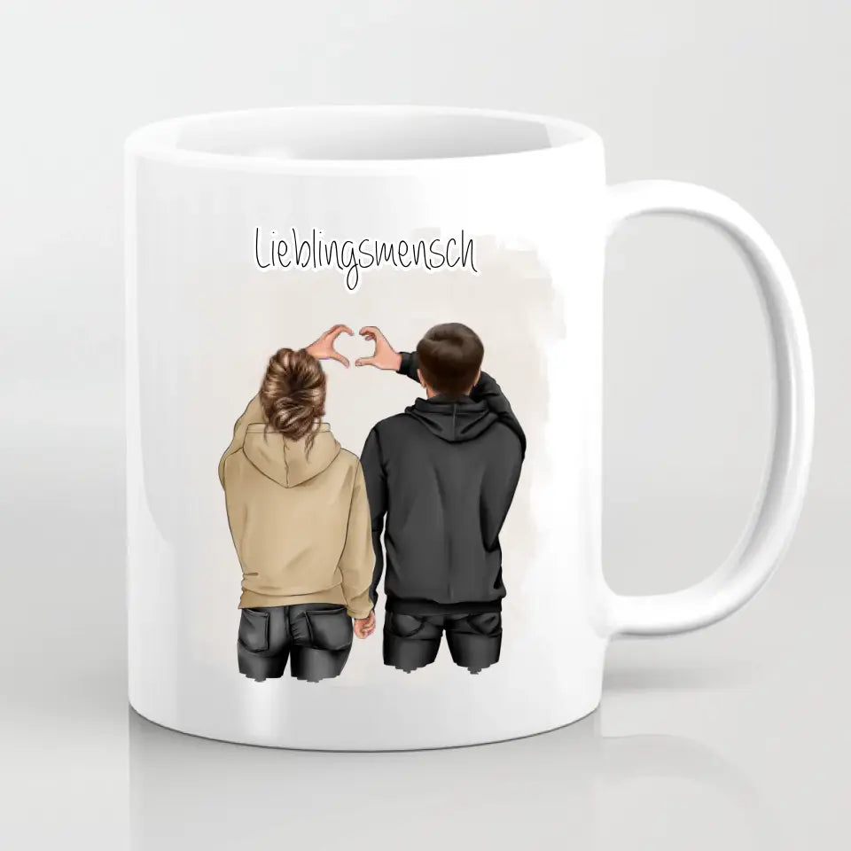 Couple Tasse / Thermobecher