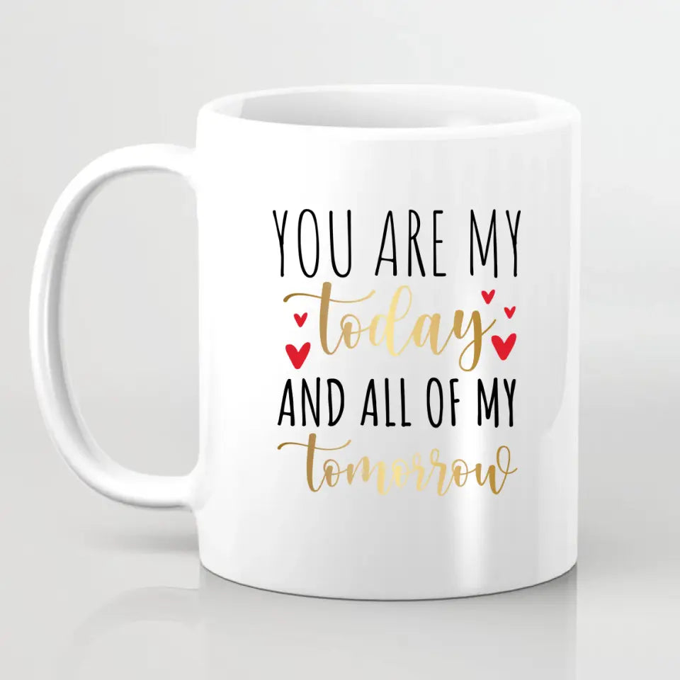 Paar Tasse / Thermobecher - Personalisiert