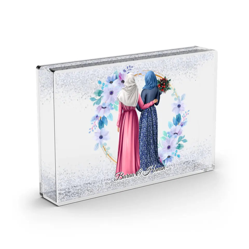 2-4 Beste Freundinnen - Schneekugel Schnee